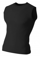 A4 N2306 Compression Muscle Tee For Adult Size Male