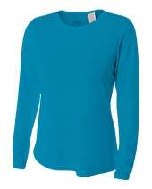 A4 NW3002 Long Sleeve Cooling Performance Crew For Adult Size Female