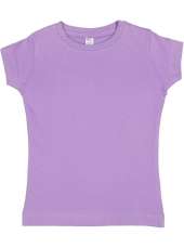 Rabbit Skins 3316 Toddler Girls Fine Jersey Tee