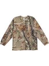 Code Five 3981 Mens Realtree Lng Slv Camo Tee