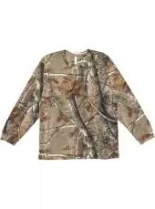 Code Five 3981 Mens Realtree Lng Slv Camo Tee