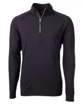 Cutter & Buck Adapt Eco Knit Stretch Recycled Mens Big and Tall Quarter Zip Pullover