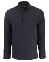 Cutter & Buck Hunts Point Recycled Fleece Mens Hybrid Snap Placket Pullover MCK01324