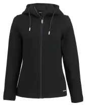 Cutter & Buck Roam Recycled Buttery-Soft Knit Womens Full Zip Hooded Jacket LCK00194