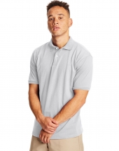 Hanes Men's Cotton-Blend EcoSmart Jersey Polo