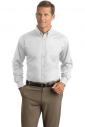 Herringbone Non-Iron Button-Down Shirt