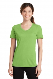Ladies Performance Blend V-Neck Tee