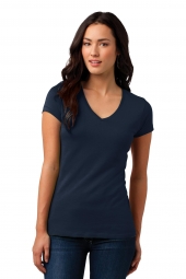 Juniors Soft Wash V-Neck Tee