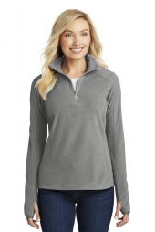 Ladies Microfleece 1/2-Zip Pullover
