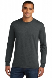 Mens Perfect Tri Long Sleeve Crew Tee 
