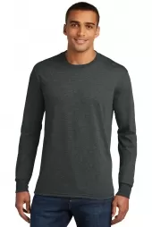 Mens Perfect Tri Long Sleeve Crew Tee 